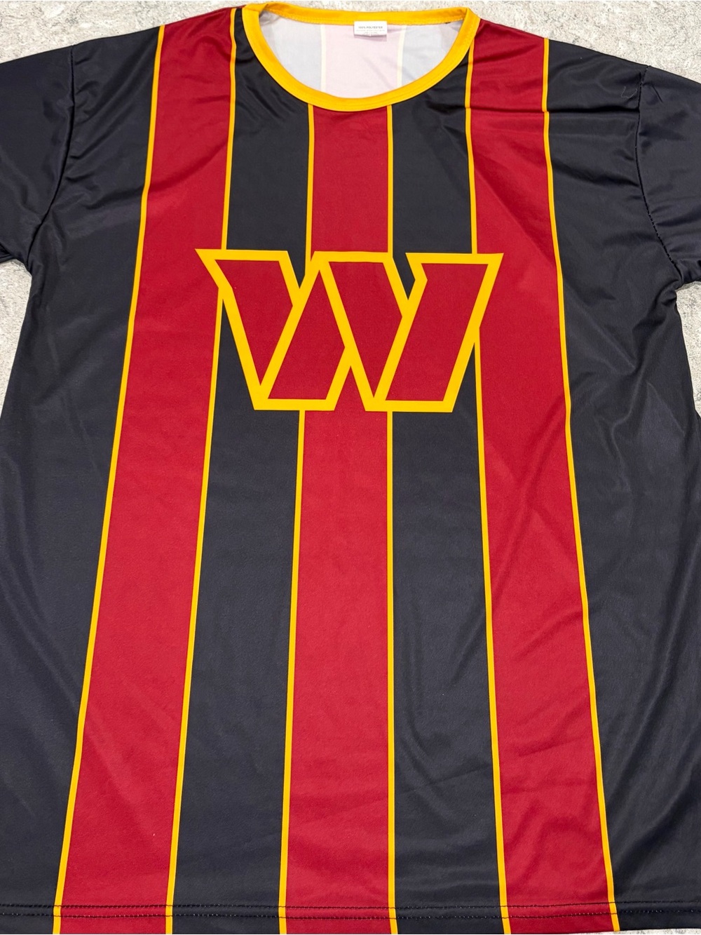 Washington Commanders NFL SGA Soccer Jersey-XL